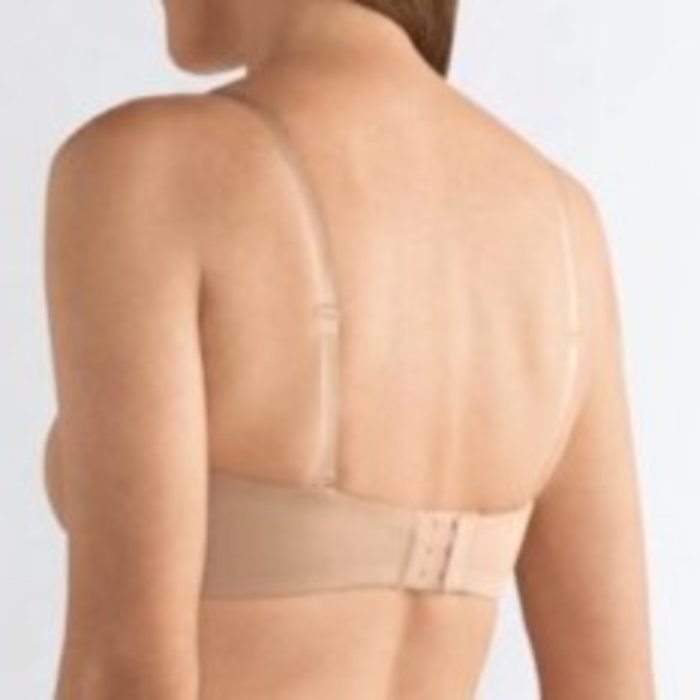 Amoena Barbara Prothese BH (Voorgevormde strapless beha. Schouderbandjes kunnen ook gekruist of in de hals gedragen worden.)