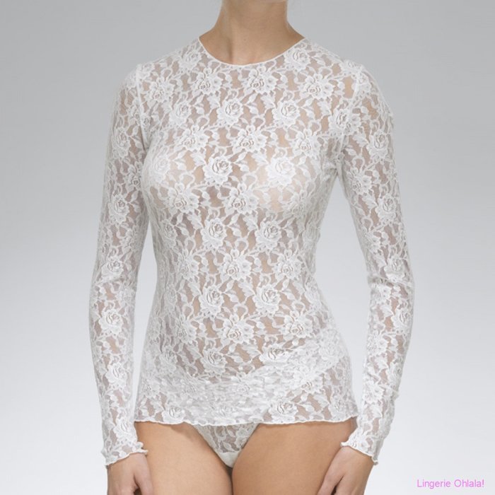 Hanky Panky Longsleeve top Top (Marshmallow)