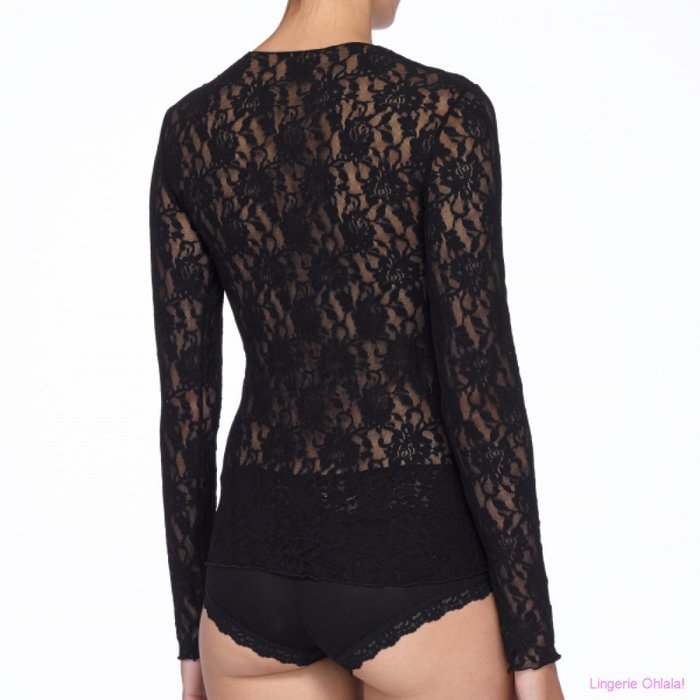 Hanky Panky Longsleeve top Top (Black)