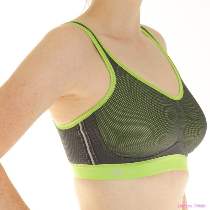 Anita Active Air control Sport BH (Neon Groen/Antraciet)