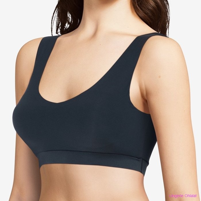 Chantelle Soft stretch Bralette (Winter blue)