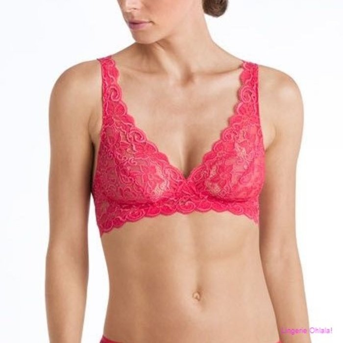 HANRO Moments Bralette (Geranium)