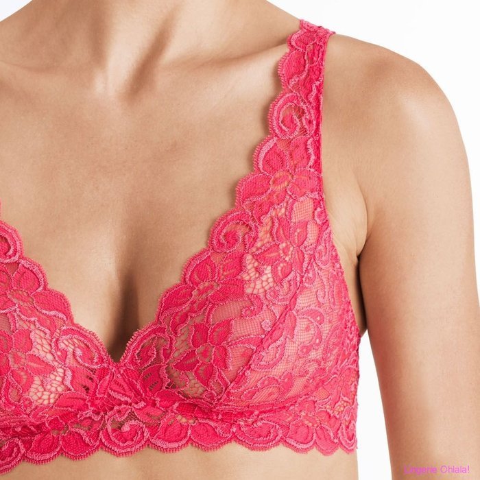 HANRO Moments Bralette (Geranium)