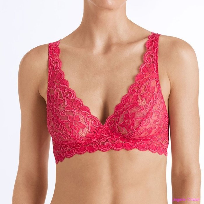 HANRO Moments Bralette (Geranium)