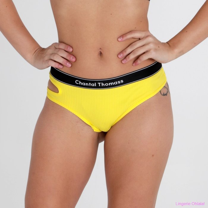 Chantelle X Honoré String (Neon Yellow)