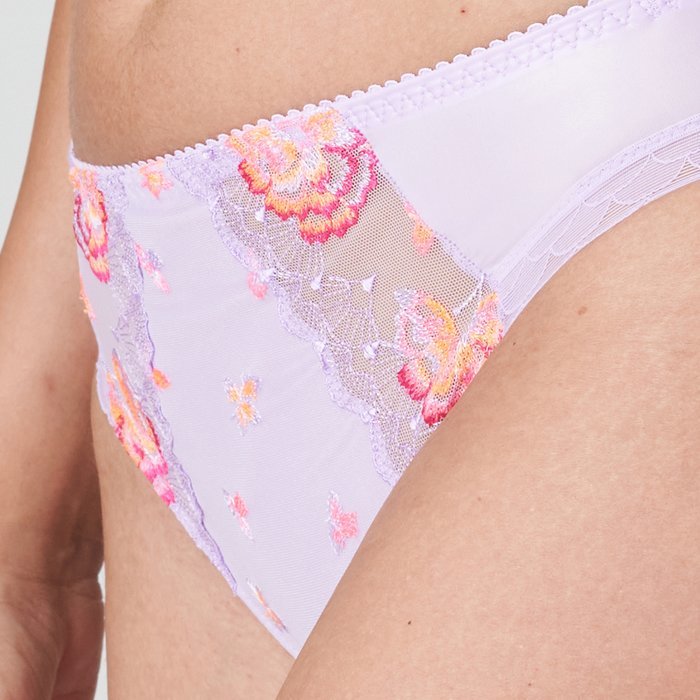 PrimaDonna Palace garden Slip (Pastel Lavender)