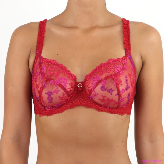 Empreinte Flora Beugel BH (Rouge Tentation)