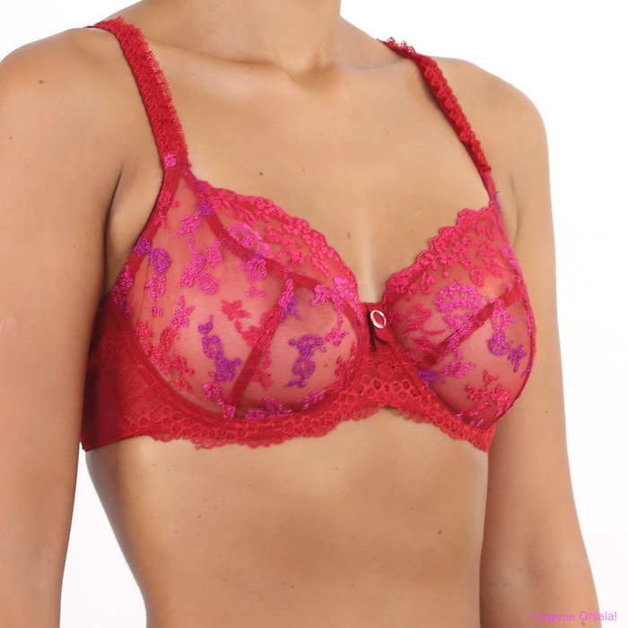 Empreinte Flora Beugel BH (Rouge Tentation)