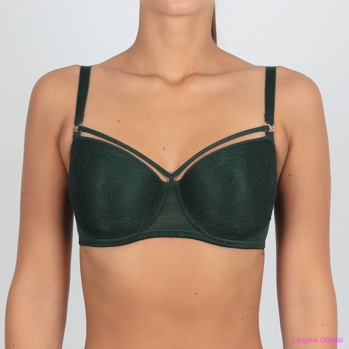 Marlies Dekkers Space odyssey Voorgevormde BH (Pine Green Lace)