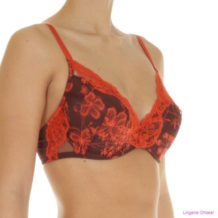 Andres Sarda Jaguar Voorgevormde BH (Deep Chocolate)