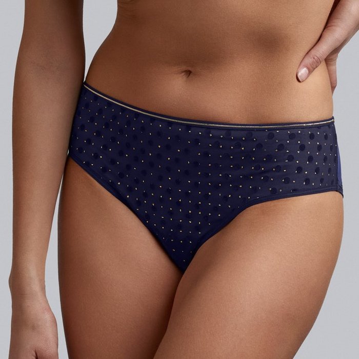 Marlies Dekkers Petit point Short (Evening blue and gold)