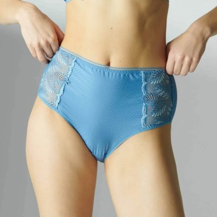 Simone Pérèle Bloom Tailleslip (Bleu jeans)