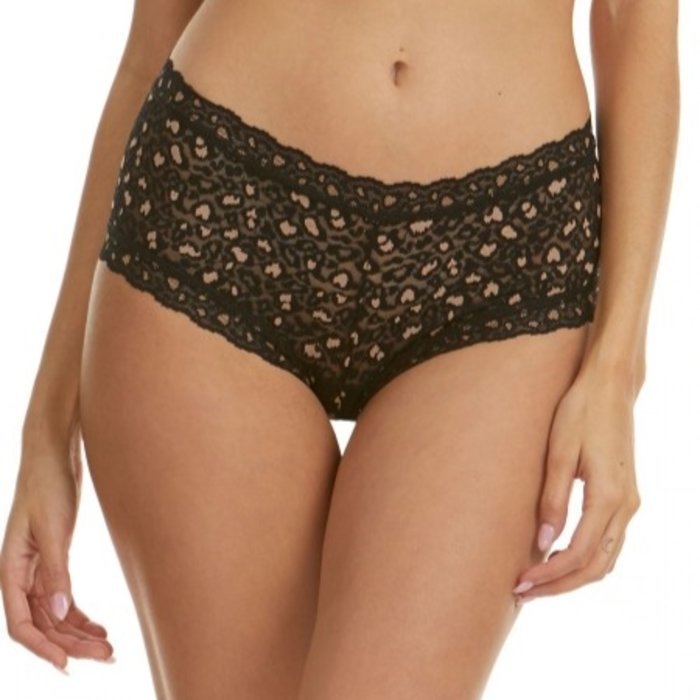 Hanky Panky Boyshort Short (Black/Praline)