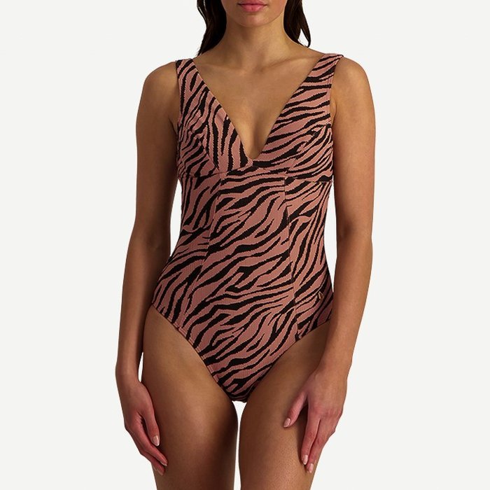 Beachlife Rose zebra Badpak (Print)