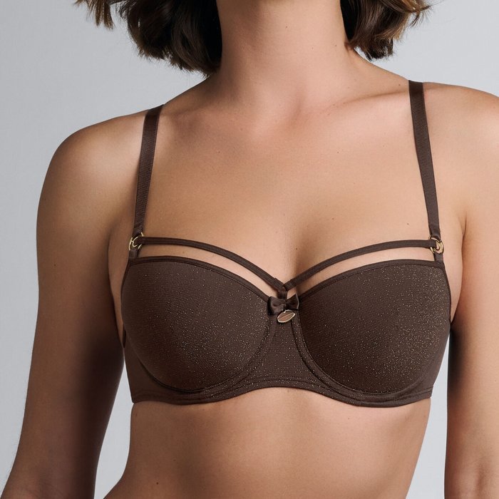 Marlies Dekkers Space odyssey Voorgevormde BH (Shimmering dark brown)