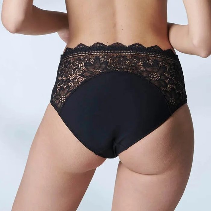 Simone Pérèle Freesia Tailleslip (Black)