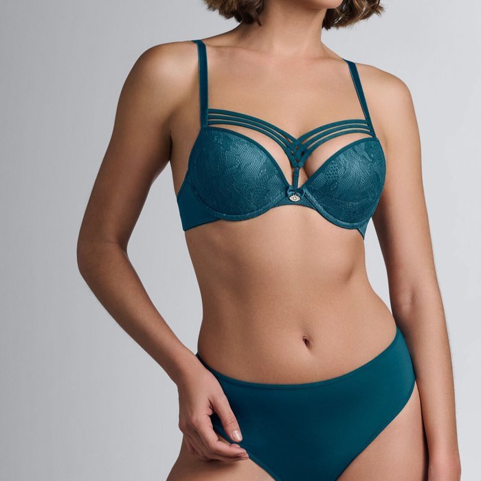 Marlies Dekkers Dame de paris Voorgevormde BH (Lagoon blue)