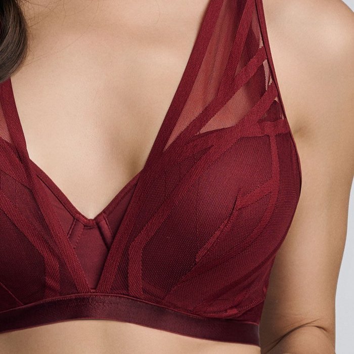 Marlies Dekkers The illusionist Voorgevormde BH (Cabernet red)