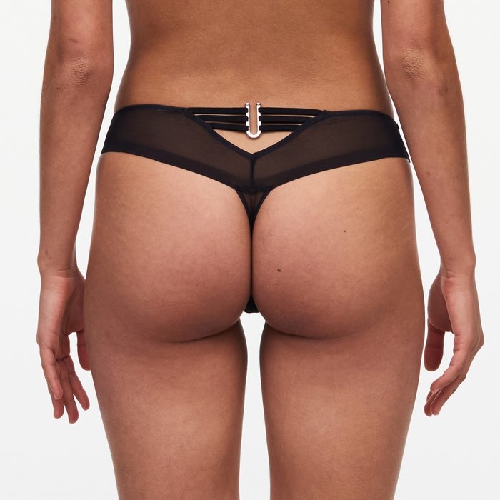 Chantelle X Impulse String (Black)