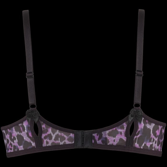 Marlies Dekkers Peekaboo Voorgevormde BH (Black purple leopard)