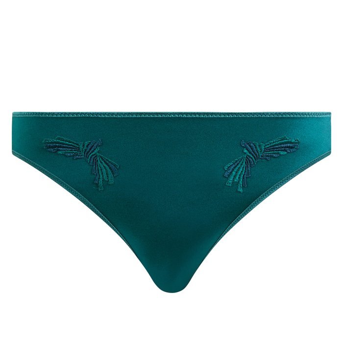 Chantelle Hedona Slip (Dark green)