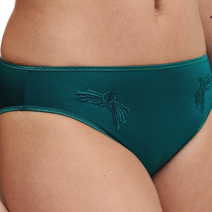 Chantelle Hedona Slip (Dark green)