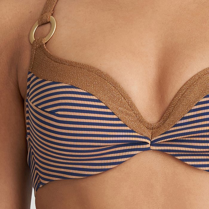 Marie Jo Swim Saturna Bikini Top (Ocean Bronze)