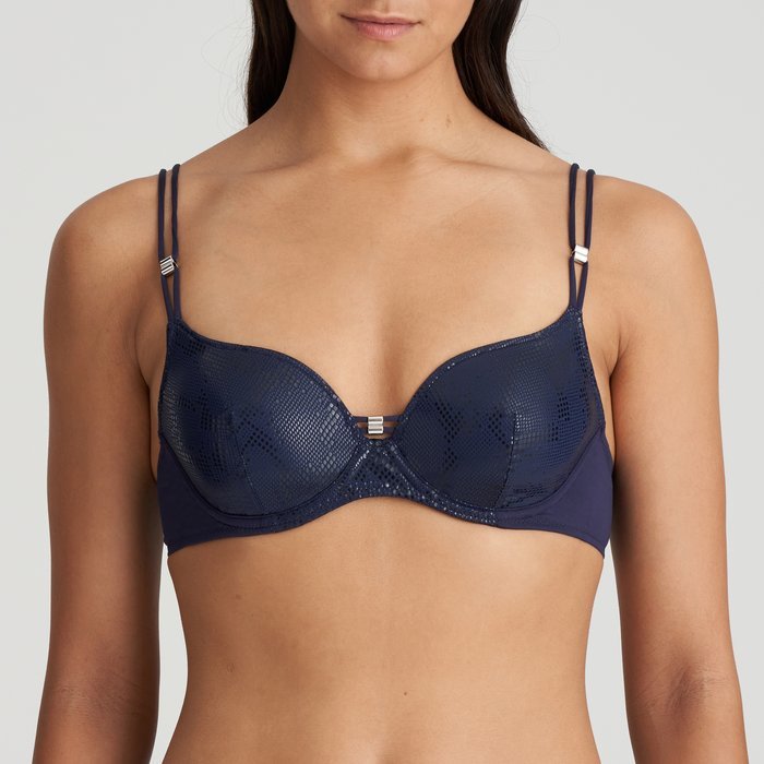 Marie Jo Swim San domino Bikini Top (Evening Blue)