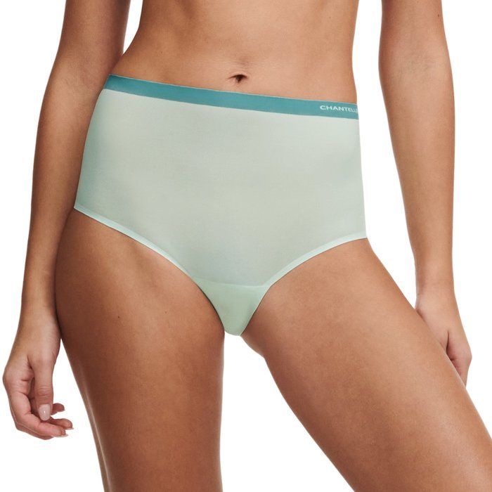 Chantelle Soft stretch Tailleslip (Green Lily/Treillis)