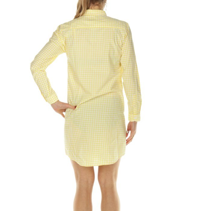 Kiwi Vichy Kleed (Jaune)