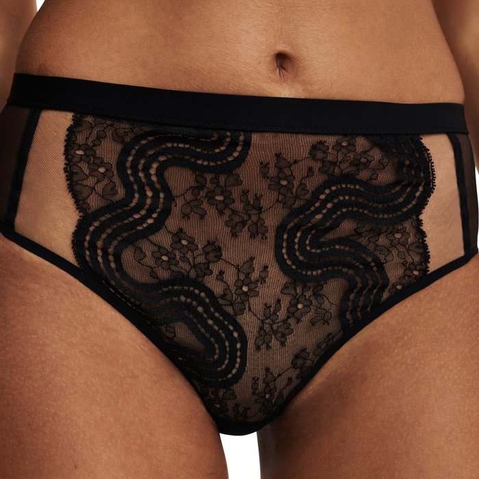 Chantelle X Hypnotic Tailleslip (Black)