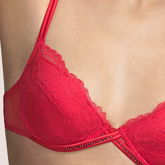 Andres Sarda Gaga Voorgevormde BH (Rood)