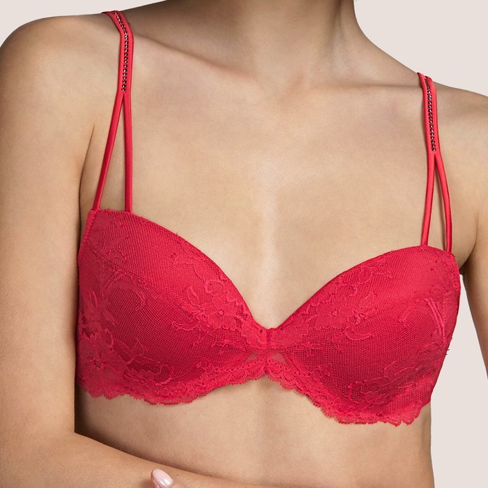 Andres Sarda Gaga Voorgevormde BH (Rood)