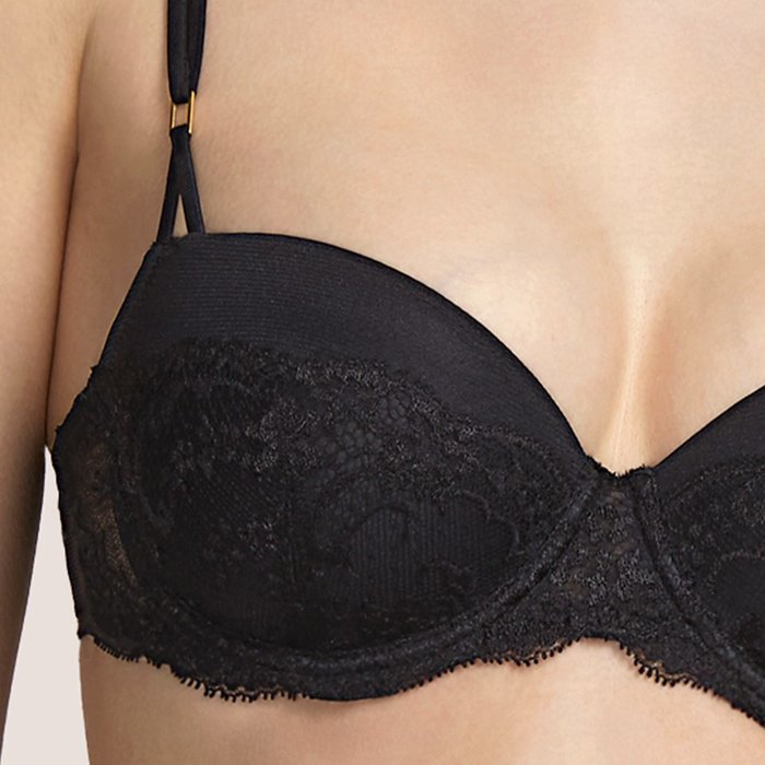 Andres Sarda Ginger Voorgevormde BH (Zwart)