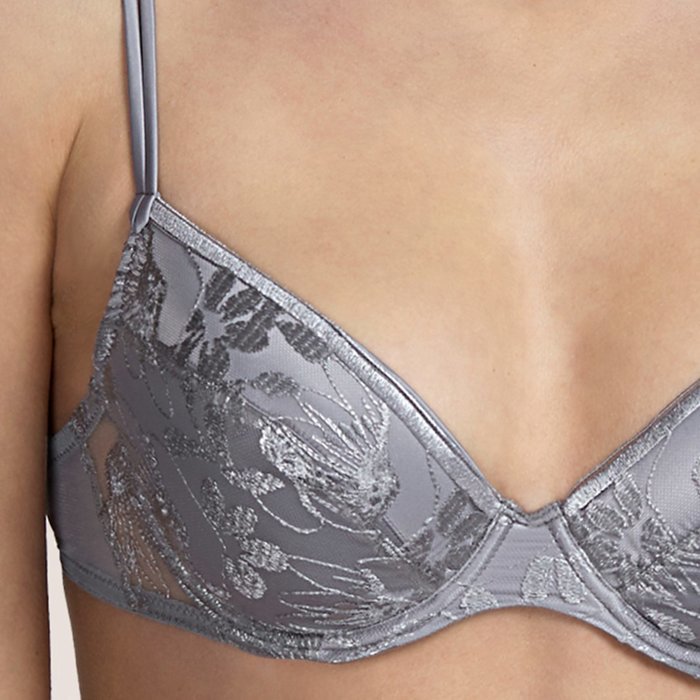 Andres Sarda Tina Voorgevormde BH (Silver Metal)