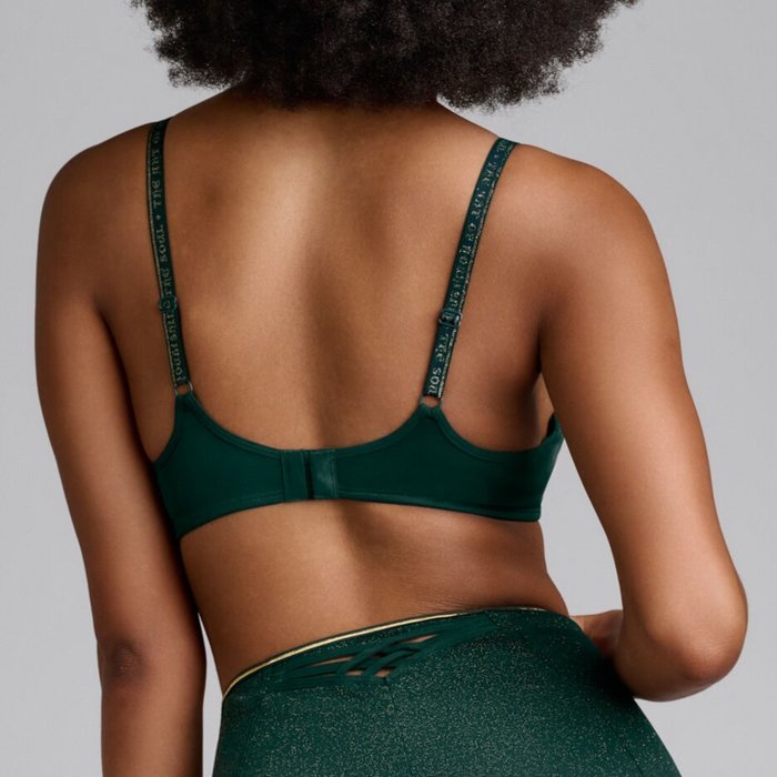 Marlies Dekkers Dame de paris Voorgevormde BH (pine green and gold)