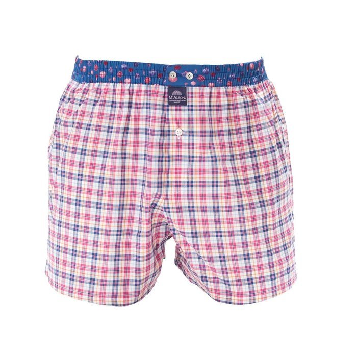 MC Alson Boxermen Boxershort (Gingham Pink)