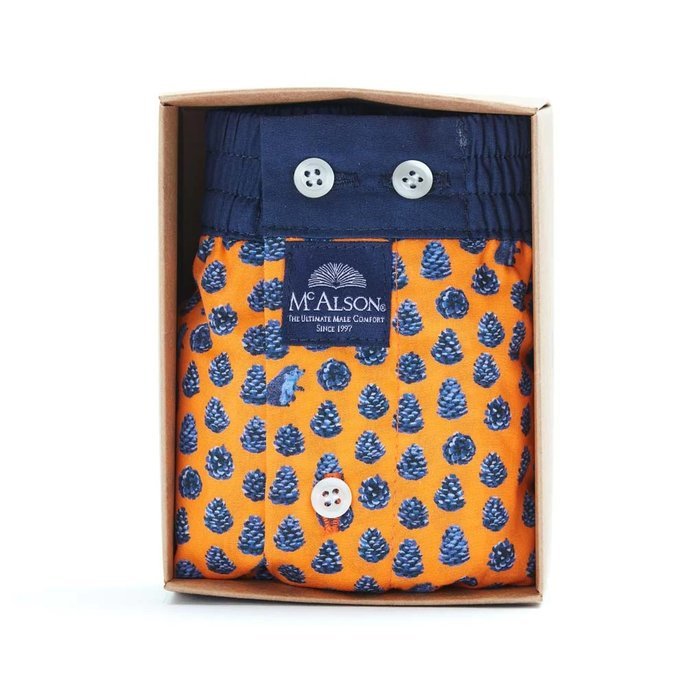 MC Alson Boxermen Boxershort (Pinecone Orange)