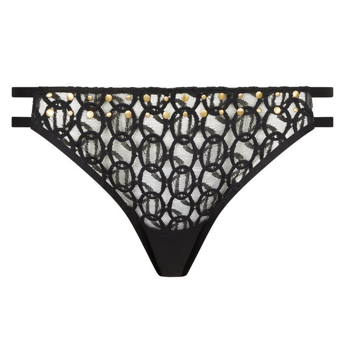 Chantelle X Metallx String (Black)