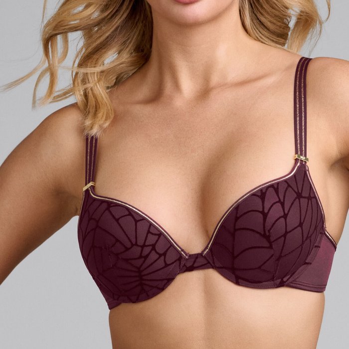 Marlies Dekkers The adventuress Voorgevormde BH (Burgundy)