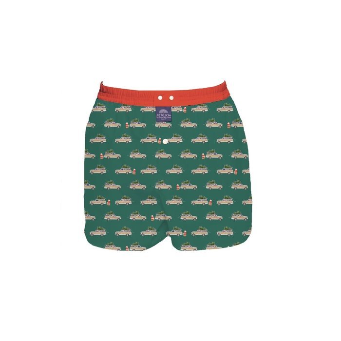 MC Alson Boxermen Boxershort (Santa Car Green)