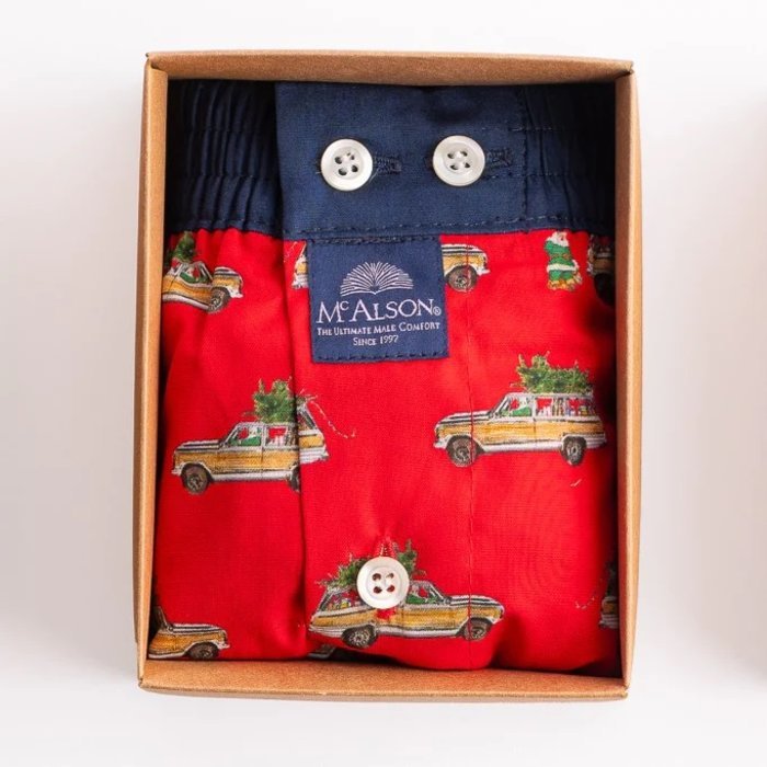 MC Alson Boxermen Boxershort (Santa Car Red)