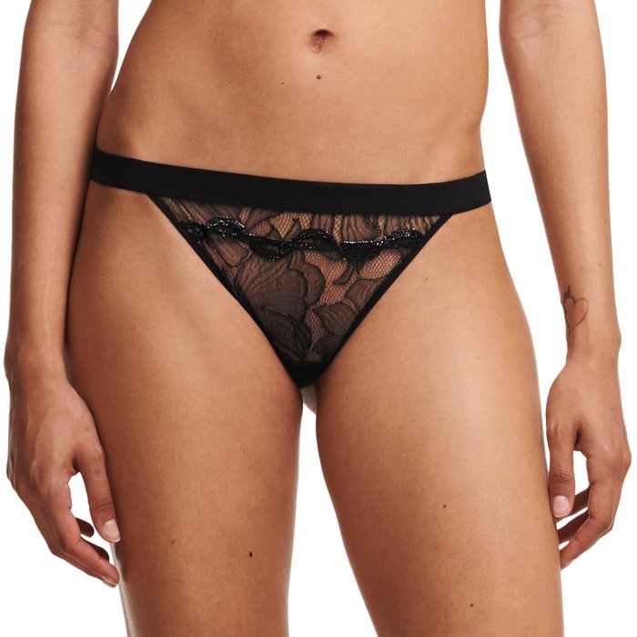 Chantelle X Xtravagant String (Black)