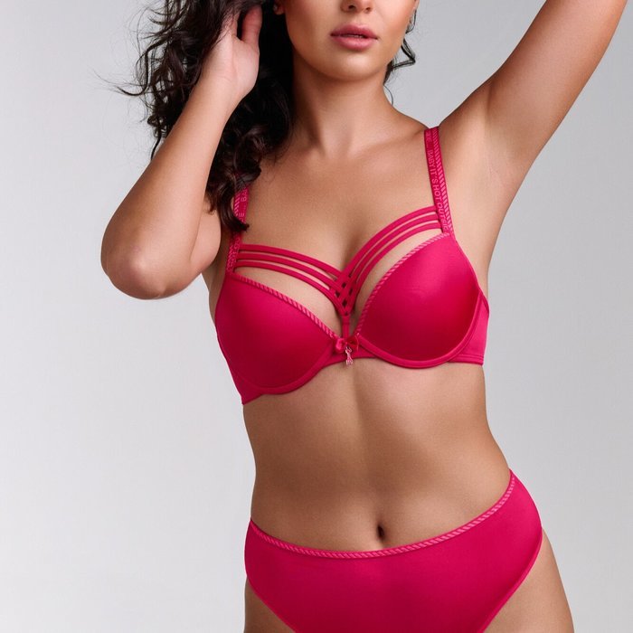 Marlies Dekkers Dame de paris Voorgevormde BH (Azalea Red)