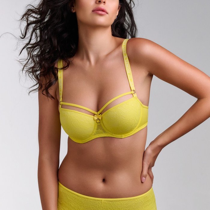 Marlies Dekkers Space odyssey Voorgevormde BH (Citrus Yellow Lace)