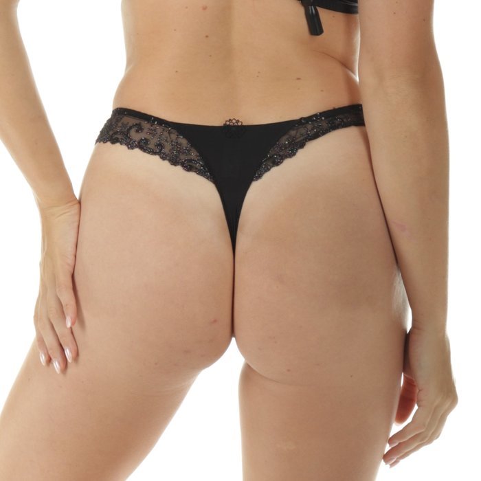 Simone Pérèle Delice String (Noir Gem)