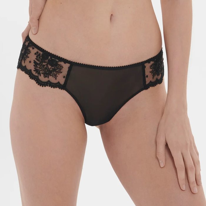 Simone Pérèle Intrigue String (Noir)