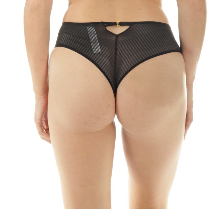 Chantelle Pulp Spice Short (Black/Yellow)