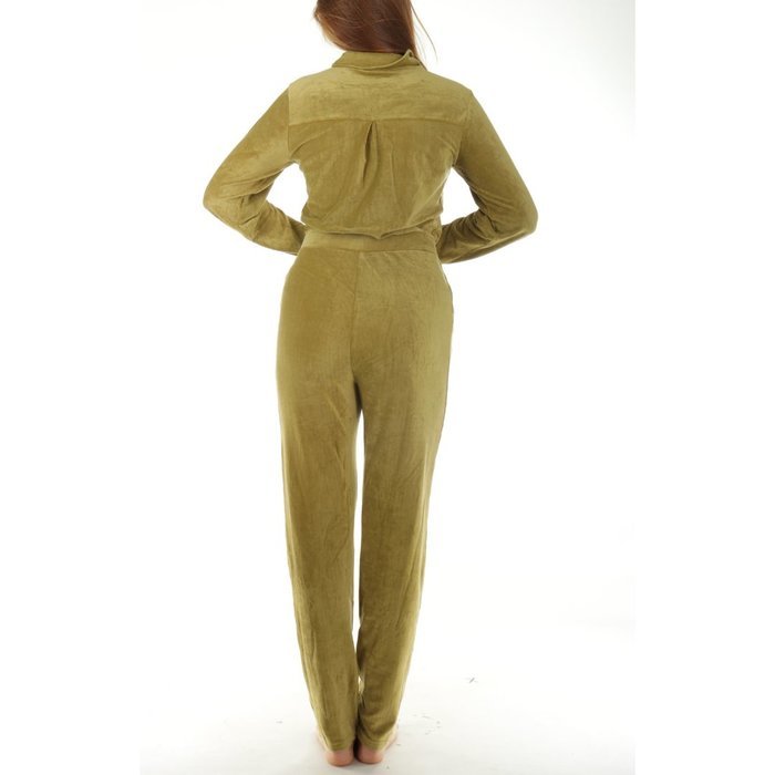 Lords and Lilies Homewear Jumpsuit (Olijf)