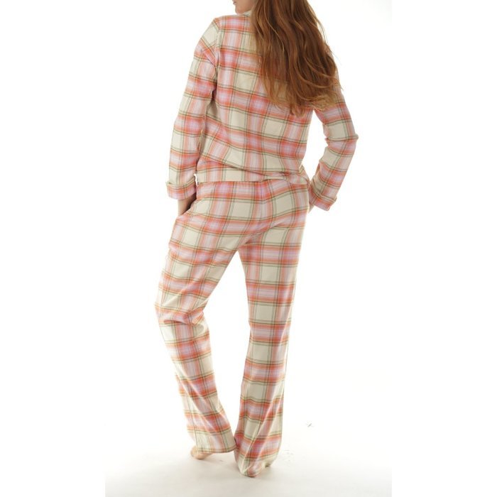 Lords and Lilies Adults Pyjama (Ecru-roos-kaki)